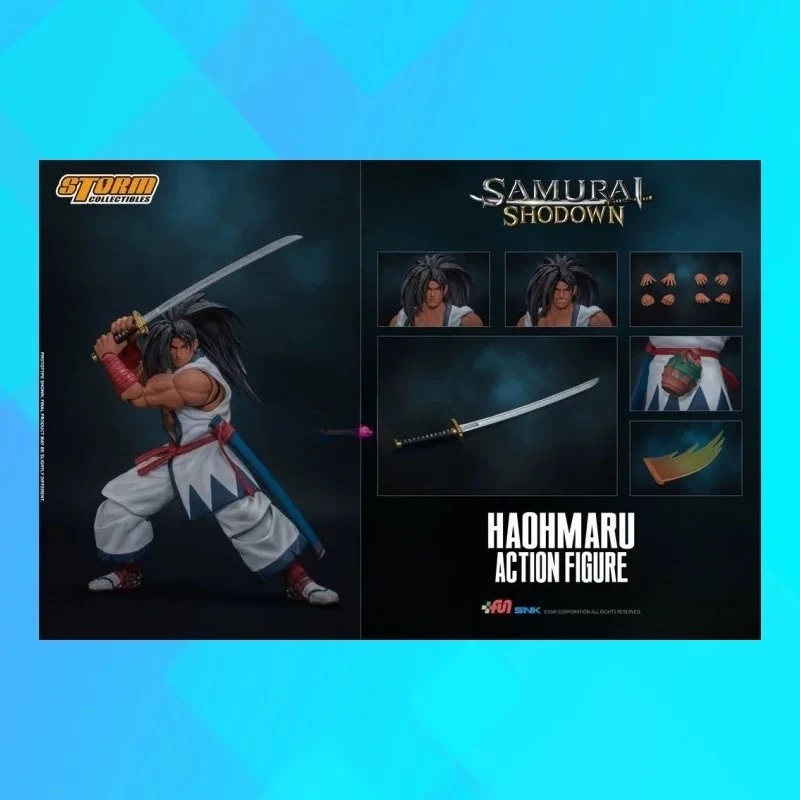 Brand-new spot Storm Toys 1/12 SNK Soul King Pill HAOHMARU Primary Color Edition & Blood Edition