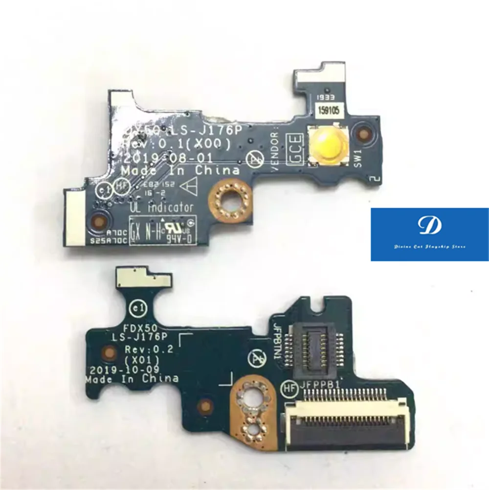 FOR Dell Precsion 7550 M7550 Switch Board 07R96X LS-J176P