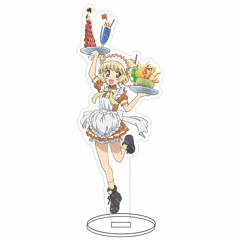 Figura de acrílico de 16 cm de Anime Tokyo Mew Mew: Ichigo, Momomiya Mint, Aizawa Lettuce, Midorikawa Pudding, Fong. Adornos de cosplay y regalos.