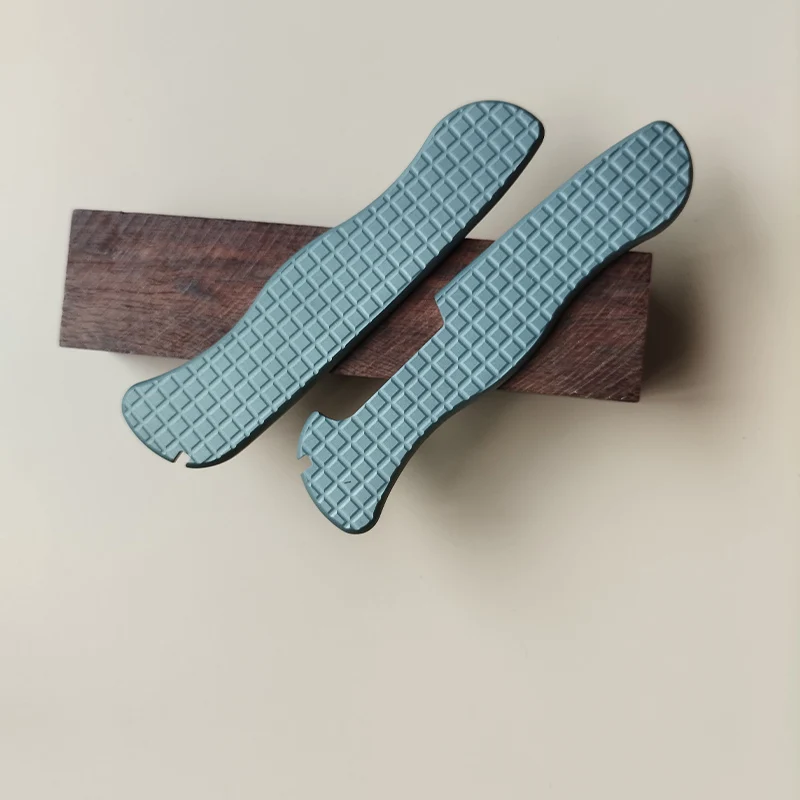 CNC Knife Titanium Handle Scales for 111MM Victorinox Swiss Army Centurion Rescue Tool Soldier Knives Grip Making Parts