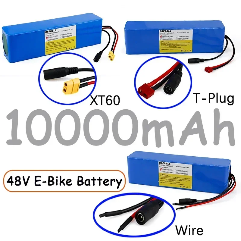 New Style 48V Lithium Battery 48V E-bike Battery, Ebike Battery 10Ah/12Ah/15Ah/20Ah With BMS For Ebike Battery