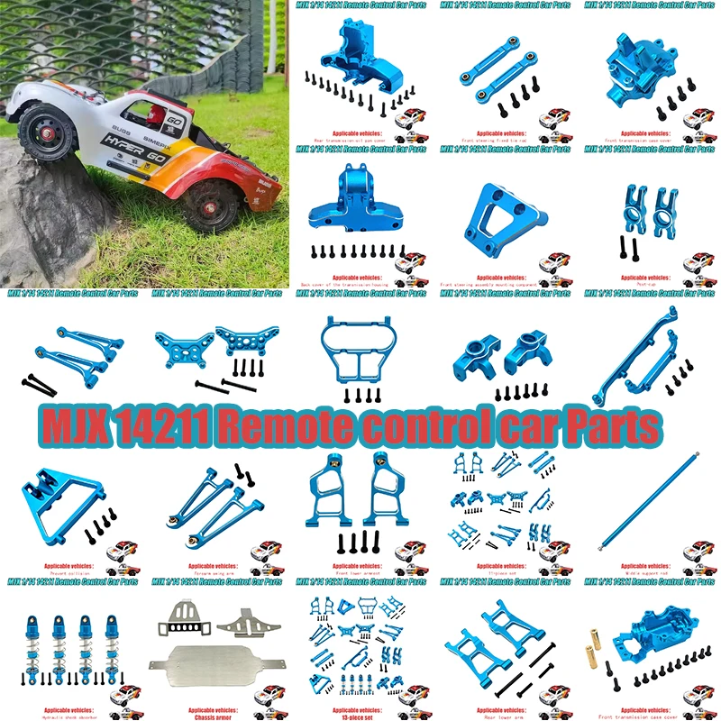 

Mjx 14211 Hyper Go 1:14 Scale 4wd Short Truck Off Road RC Car Metal Upgrade Modification Accessories Front Rear Steering Cup