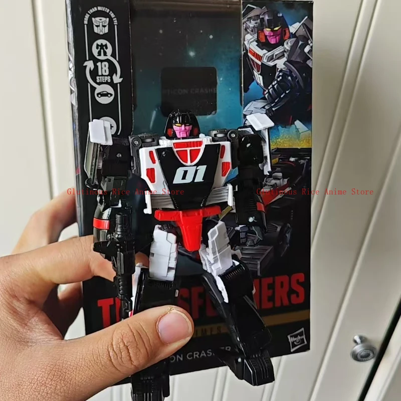 

In stock Transformer Decepticon Crasher Hand model action figures children's toys promotional items movie role Ornaments Studio