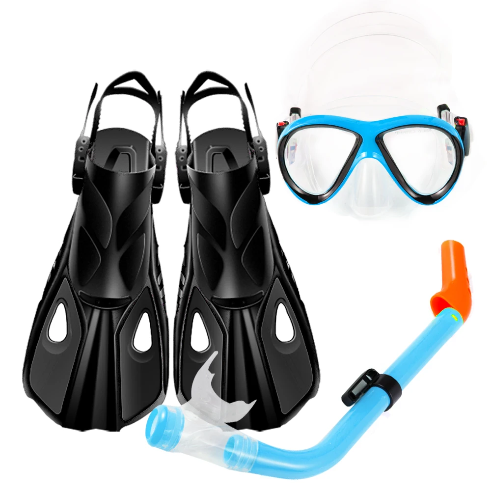

Professional Hot Sale Freediving Snorkeling Fins and Diving Mask with Snorkeling Equipment
