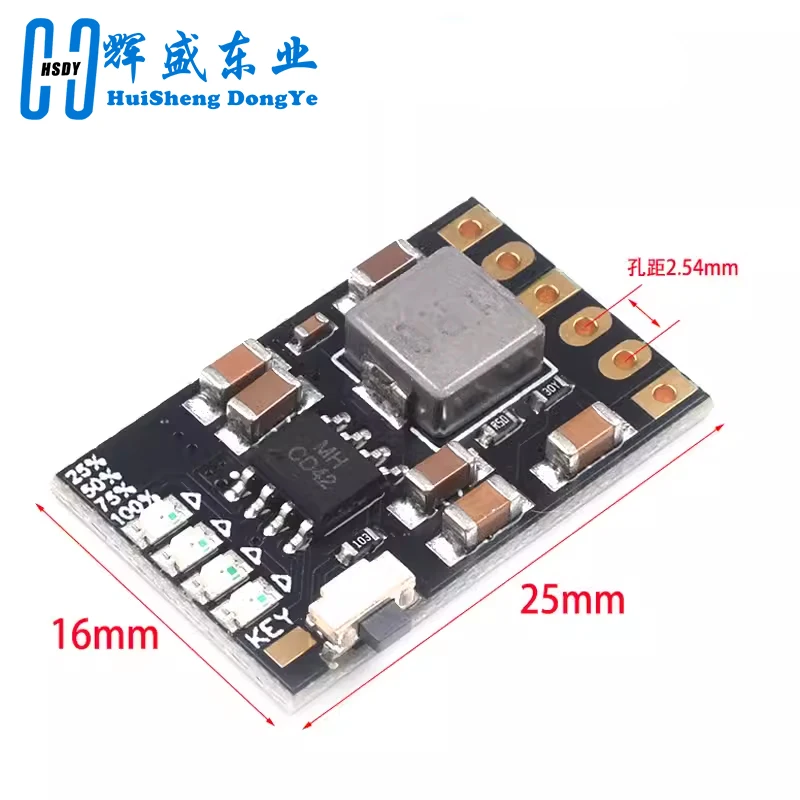 2A 5V ładowanie rozładowania zintegrowana bateria litowa 3.7V 4.2V Boost mobilna ochrona zasilania Diy elektroniczny moduł płytki PCB