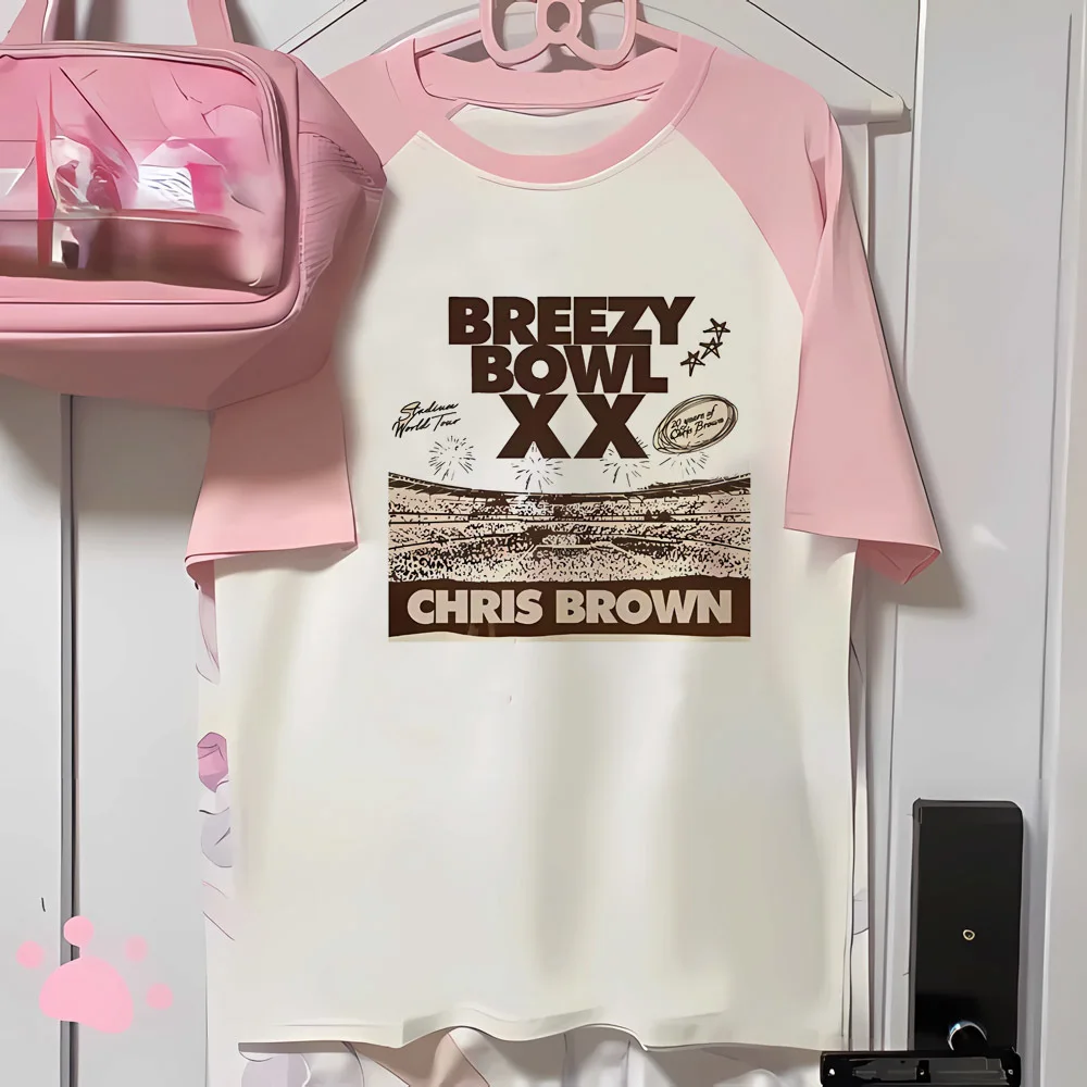 Chris Brown tshirt femme japanese alternative  korean fashion 2000s anime shirt grunge meme aesthetic dollette anime