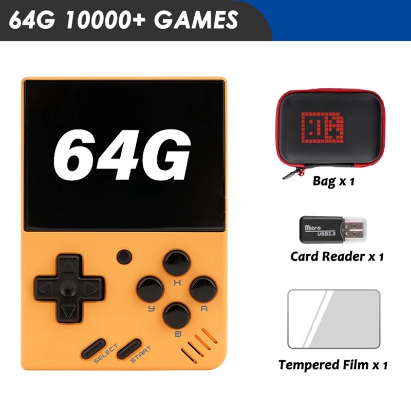 

For MIYOO MINI V4 Retro Handheld Game Console 64G Portable CJAS