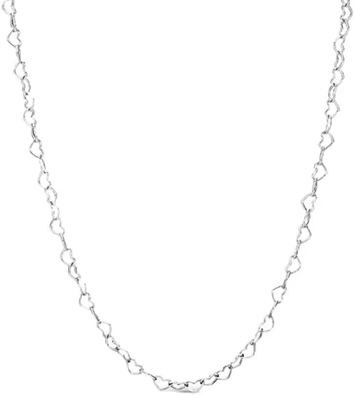 

100% pan mother-son necklace gift pendant collarbone chain suitable for matching charm beads 60cm Made in China