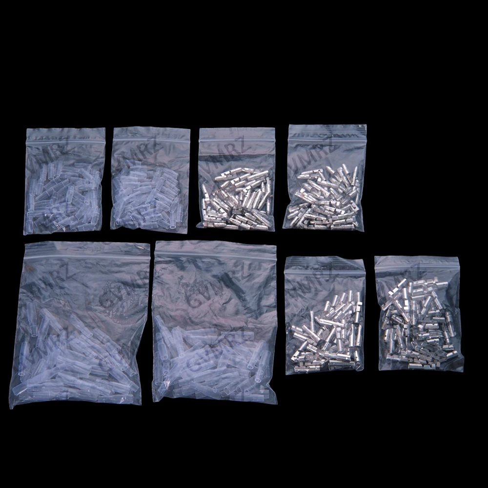 100 sets of sheathed 4.0 bullet-shaped male and female wire connectors and cold-pressed terminals 4.0 quick-connect
