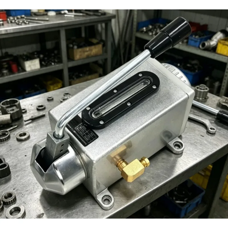 Y-6 Manual Lubrication Pump, Hand Pressure Oil Pump for CNC Lathe Punch Machine