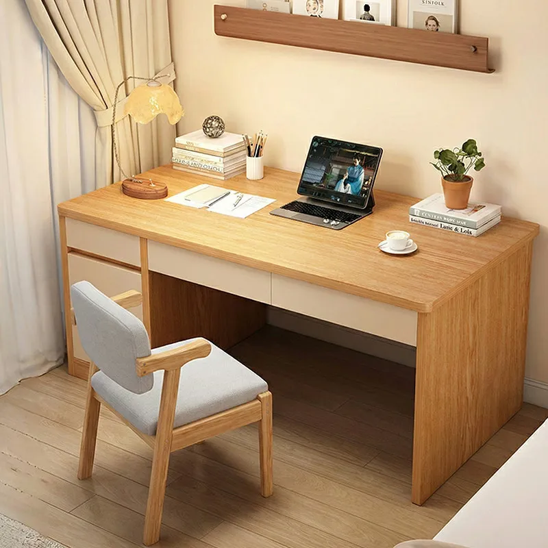 Desk Adult Home Study Writing Desk Desktop Computer Desk  Bedroom  with Drawer
