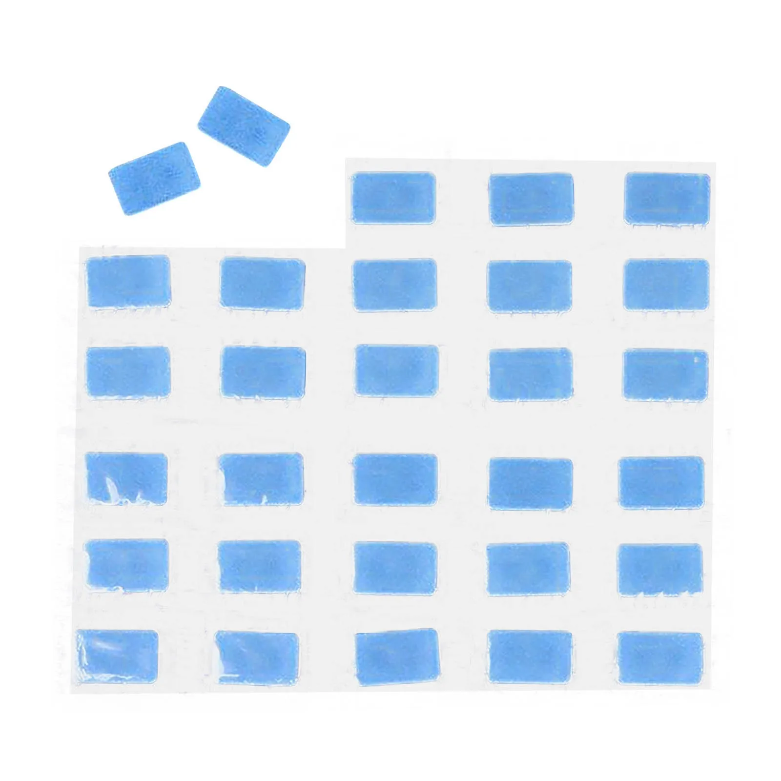 غير المنسوجة إبرة الذيل القطب التصحيح القطب الوسادة ذاتية اللصق استبدال وسادة هلام السيليكون معدات العلاج بالتدليك الرقمي