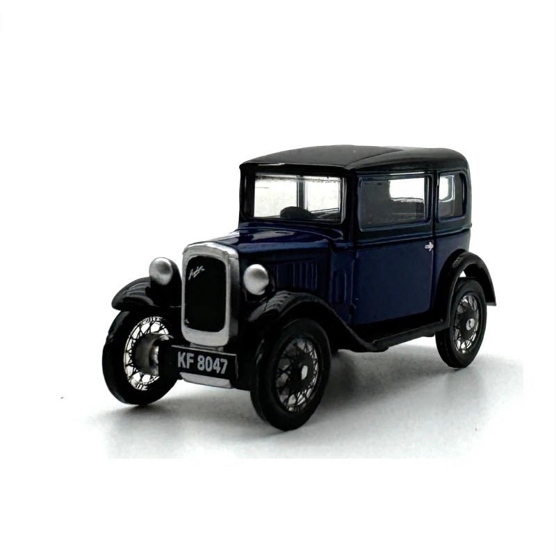 OXFORD 1:76 Scale Diecast Alloy Austin 7 RN Toys Vintage Cars Model Adult Classics Nostalgia Souvenir Gifts Static Display