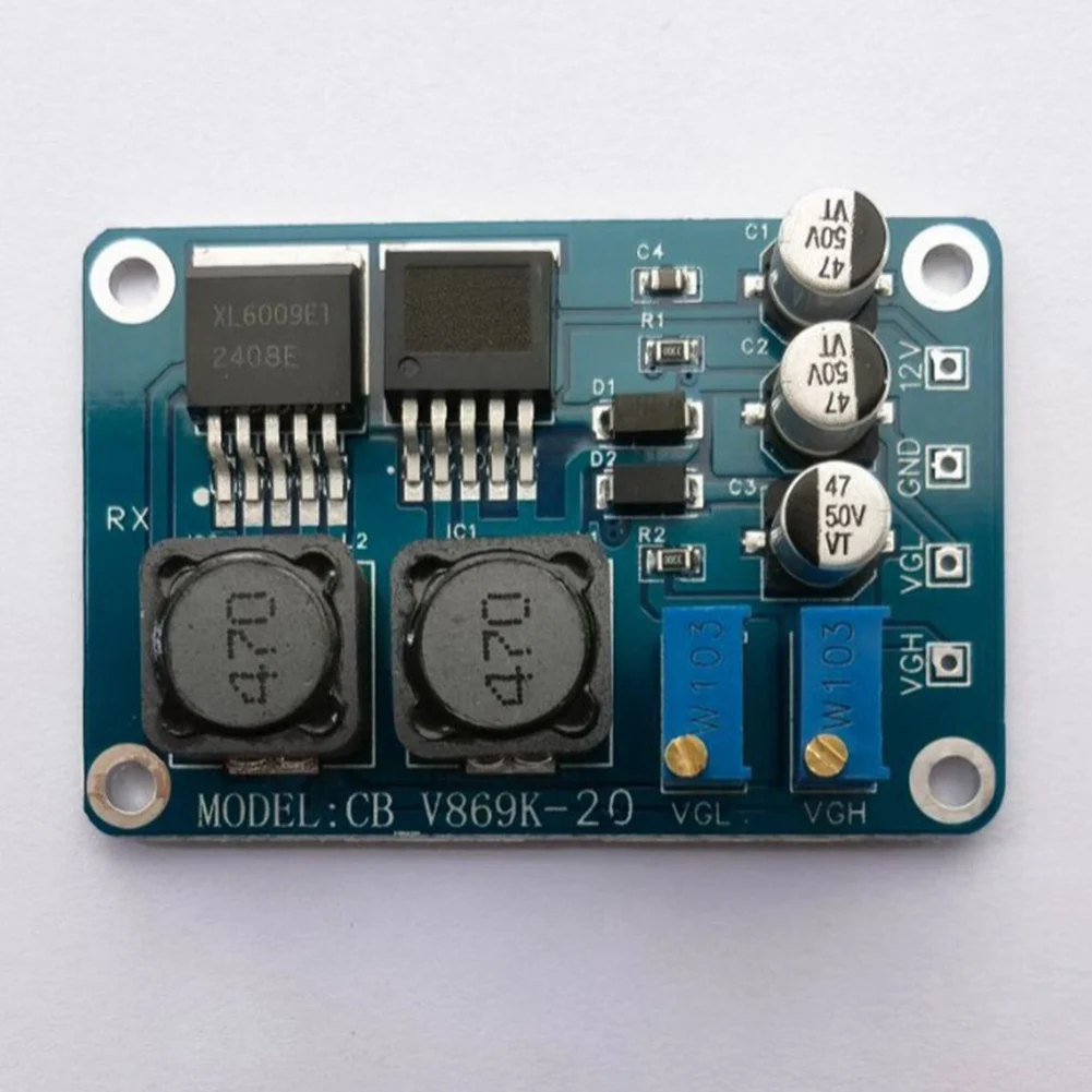 AT12 VGH VGL DC Modul Perbaikan Panel LCD Warna Y Garis Horisontal Abnormal Modul DC Modifikasi Layar LCD