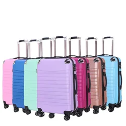 Valise à roulettes personnalisée, roues universelles, valise codée, 20 po, 28