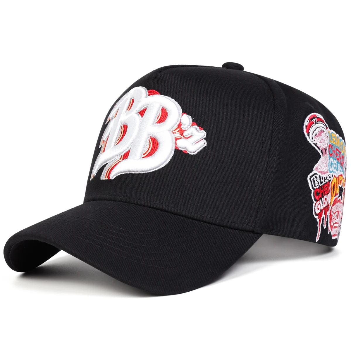 Unisex BB Letter Embroidery Baseball Caps Spring Autumn Outdoor Adjustable Casual Hats Sunscreen Hat Sports Cap
