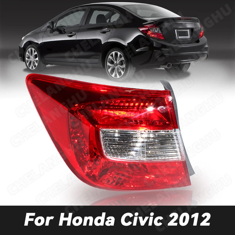 

1pc Left Side Tail Rear Lamp light Without Bulb For Honda Civic FB2 FB4 FB6 Sedan 2012 Driving Foglamp Car Accessories