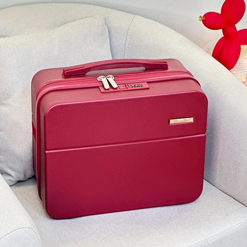 lightweight-handheld-travel-bag-makeup-pouch-carry-on-luggage-13-inch-laptop-bag-soft-handle-hard-polyester