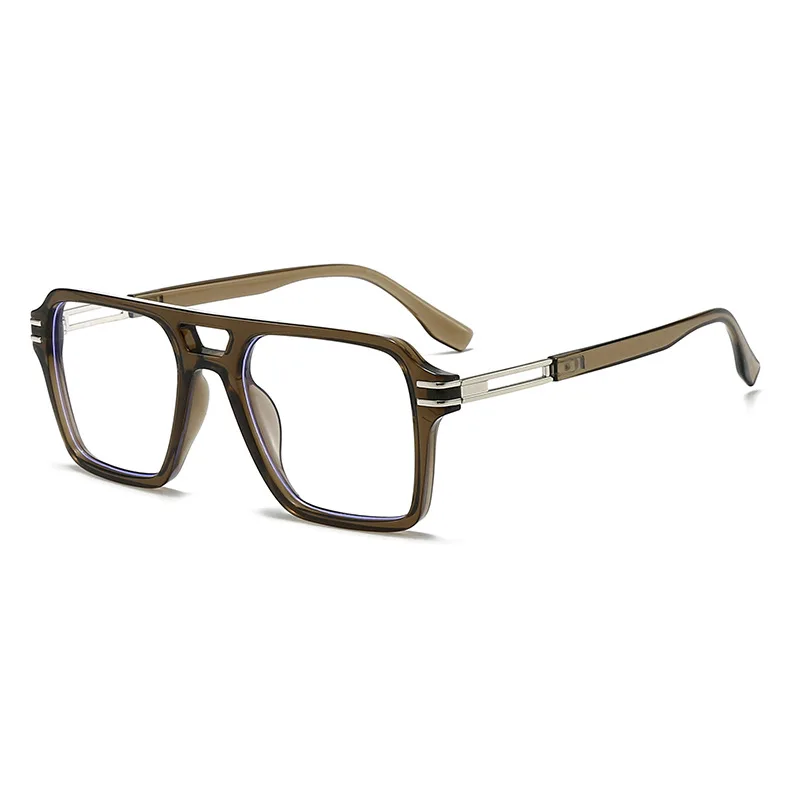 Black Square Computer Glasses Frame Women Men Anti Blue Light Rectangle Eyewear Blocking Optical Spectacle Eyeglasses