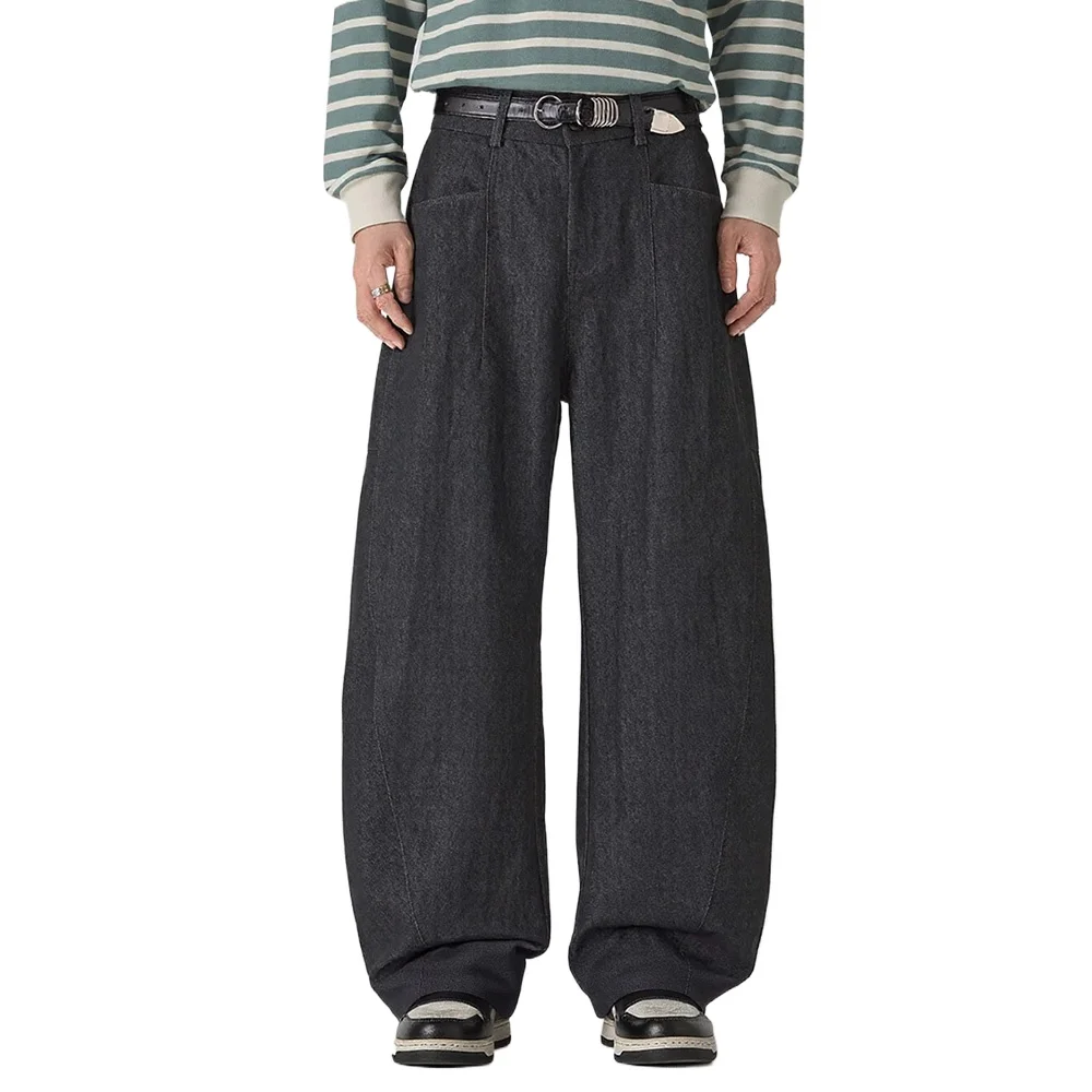 

Men Streetwear Fashion Vintage Loose Casual Wide Leg Cargo Pants Cityboy Y2k Baggy Machete Pant Trousers