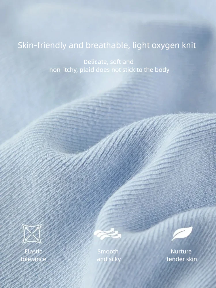 SENTUBILA Damen-Strick-T-Shirt mit Wendekragen, Frühling 2026, Weiß, minimalistisch, für den Alltag, plissiert, schmal geschnitten, Kurzarm-Oberteil 161TA4924 – Detail 19