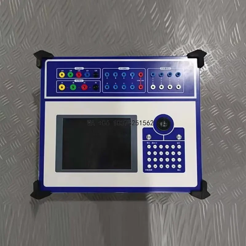Wmwmnu Portable Three Phase Current Microcomputer Relay Protection Analyzer Tester for Electrical Equipment