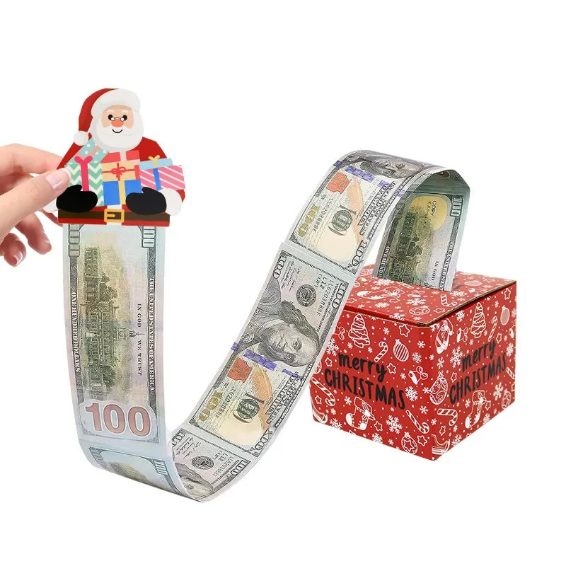 Boîte Surprise à Motif de Sapin de Noël, Fournitures de ix, Nouvel Argent, Père, artificiel an, Petits Cadeaux Festifs, 1 à 3 Pièces
