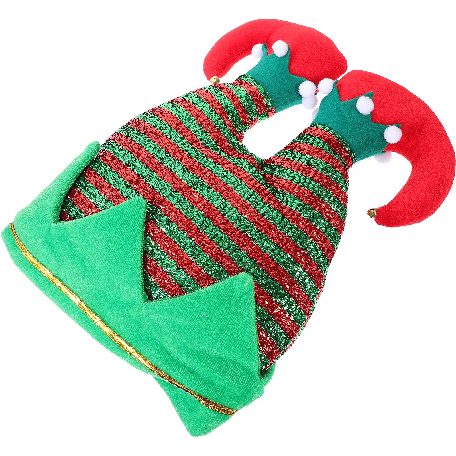 

Christmas Party Santa Claus Elf Pants Hat for Christmas Hats Adults Adults Xmas Decorations Photo Prop Carnival Costume Hat