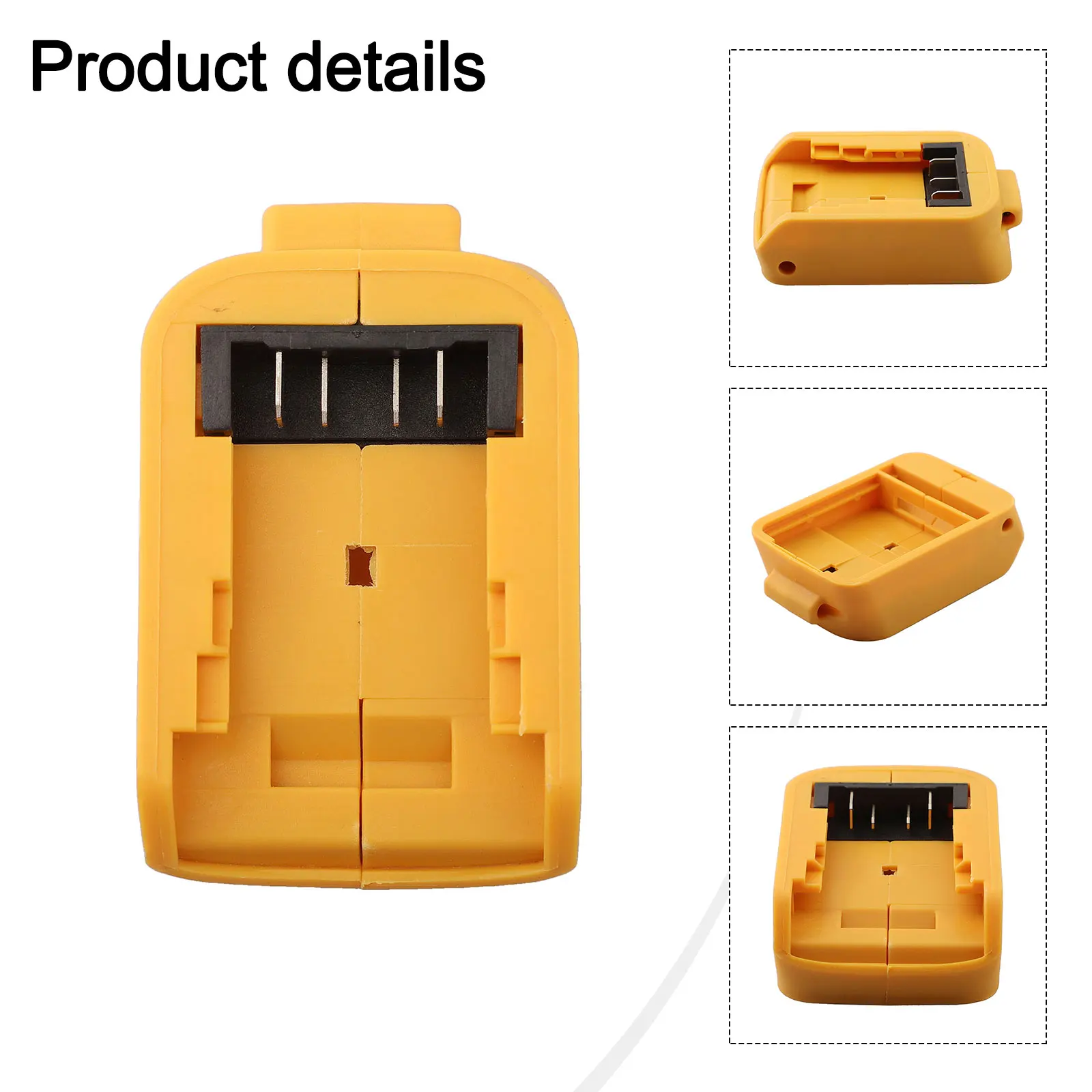 18V Battery Battery Adapter Battery Function Diversification Flashlight Function High-Performance Charging Board For DCB201