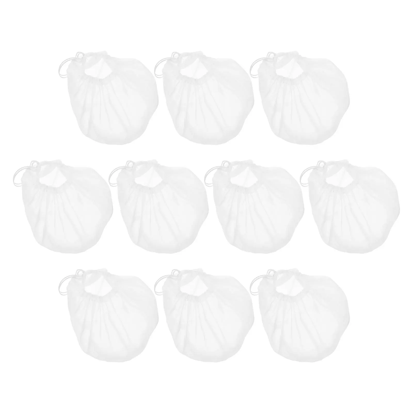 

10Pcs Cheese Cloth Strainer Bags Reusable Fine Mesh Filter for Juicing Fruit Nut Milk Cold Press Soy Milk Tea Soup Filter Cloth