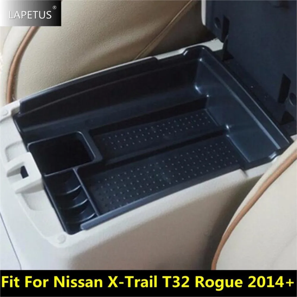 

Car Central Armrest Storage Box Console Arm Rest Tray Pallet Container Trim Accessories For Nissan X-Trail T32 Rogue 2014 - 2020