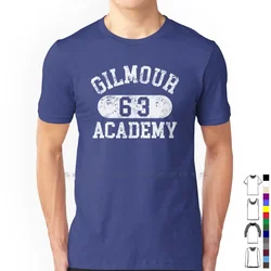 Gilmour Academy 63 ( As Worn By ) T Shirt 100% Cotton Gilmour Academy 63 Dave David Pink Moon Dark Guitarist Player Musician