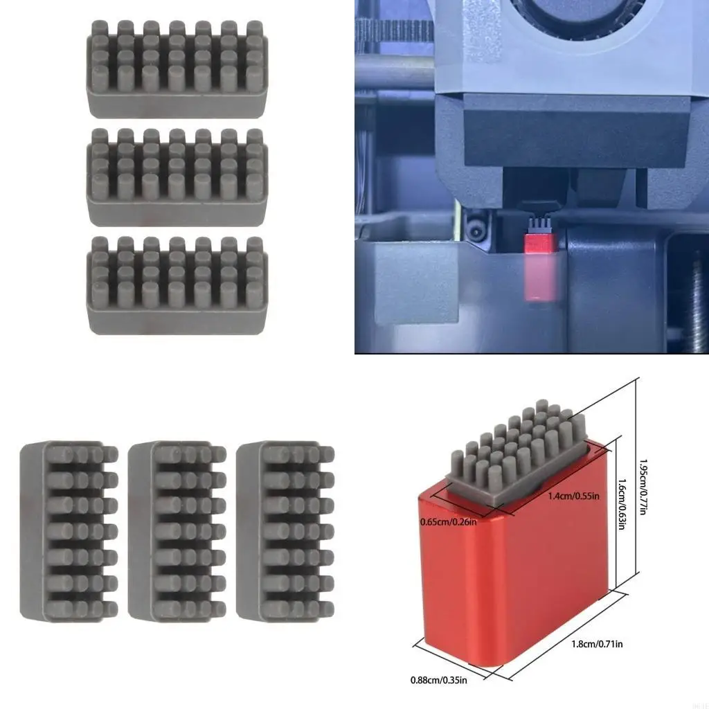 

964E Портативный -принтер щетки монтируемые инструменты для очистки форсунок для школ и студий