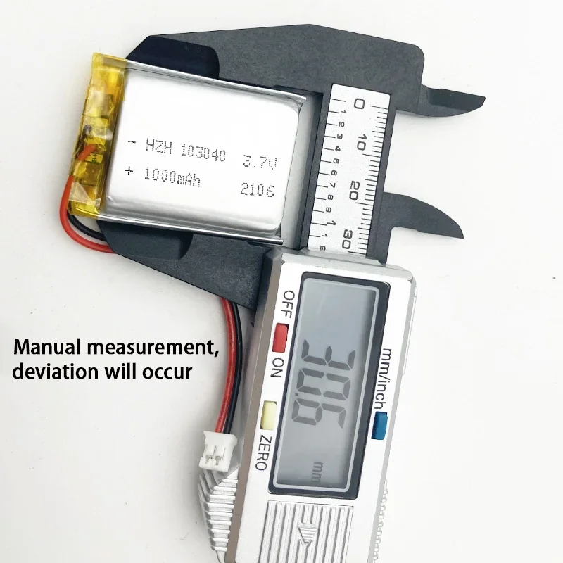 100% 오리지널 103040 리튬 폴리머 배터리, GPS 네비게이터, 블루투스 헤드셋 MP5, 1200MAH, 103040 에 적합, 3.7V
