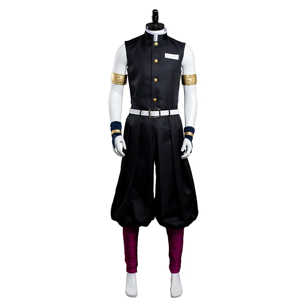 Uzui Tengen Anime Cosplay Fantasias, Dia das Bruxas Uniforme, Fato Carnaval, Roupas