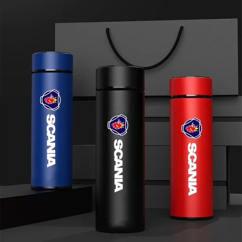 

Intelligent Car Thermos Cup Tea Coffee Vacuum Flask Temperature Display Smart Water Bottle For Scania K250 K280 K310 K320 K490