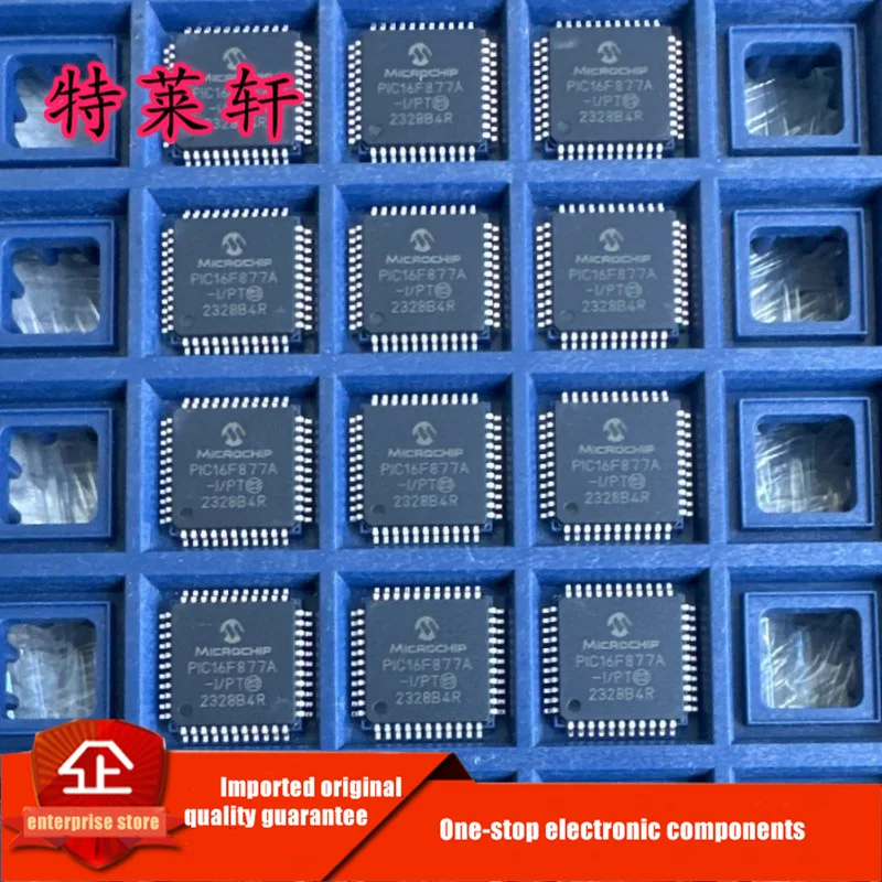 

5 pieces New Original PIC16F877A-I/PT PIC16F877AT-I/PT PIC16F877A TQFP44 Microcontroller Chipset