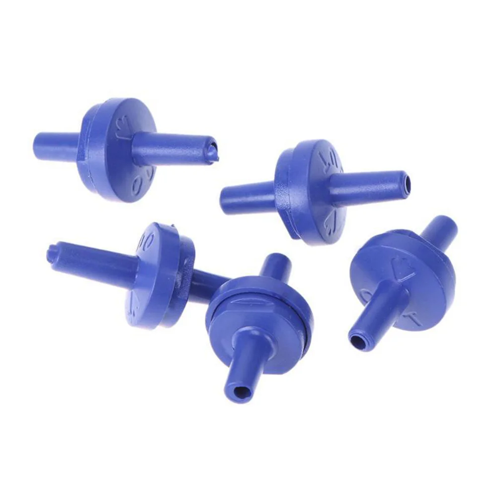 

15pcs Aquarium Air Pump Check Valve Fish Way Non-Return Valve For Air Pump Accessories Blue Pvc Durable Water Backflow