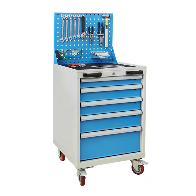 Auto repair tool cart drawer-type combined cabinet thickened heavy maintenance tool cart