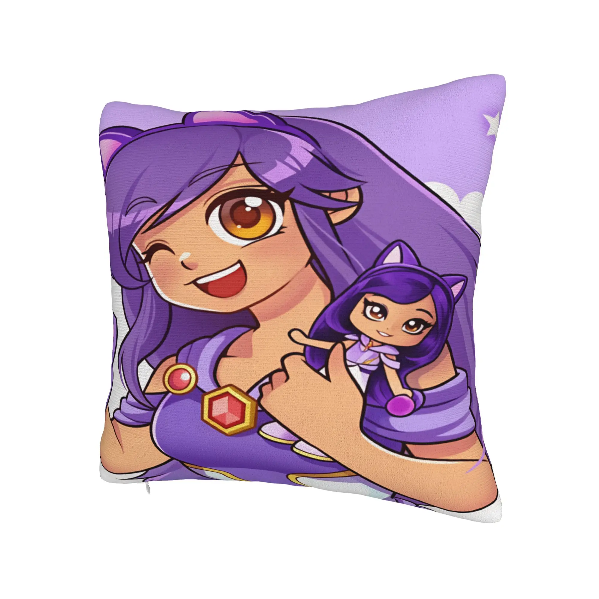 A-AphmauS Pillow Case  Custom Pillow Cover Vintage Cushion Cover For Living Room Bed Chair