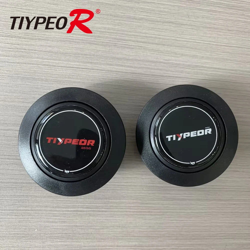 

TIYPEOR Car Speaker Button Personalized Universal Modification Accessories Car Speaker Control Cover Aluminum