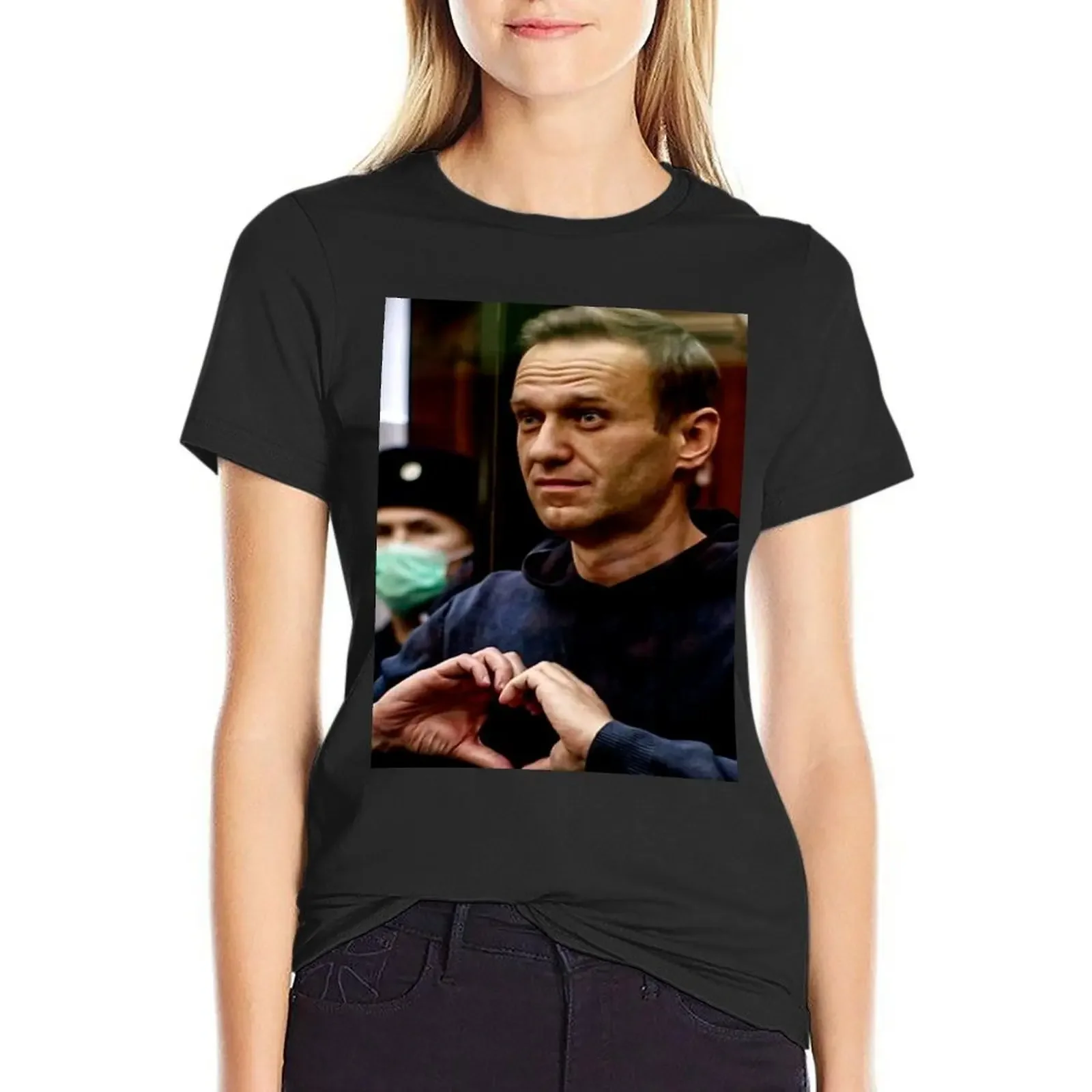 

Free Navalny T-Shirt customs design your own cute tops sublime clothes for woman
