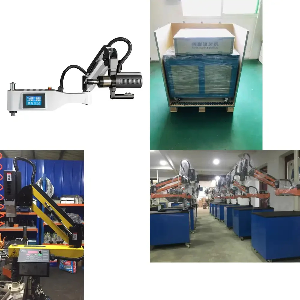 

Ce Certified Servo Flexible Arm Automatic M6 - M30 Electric Tapping Machine for Sale
