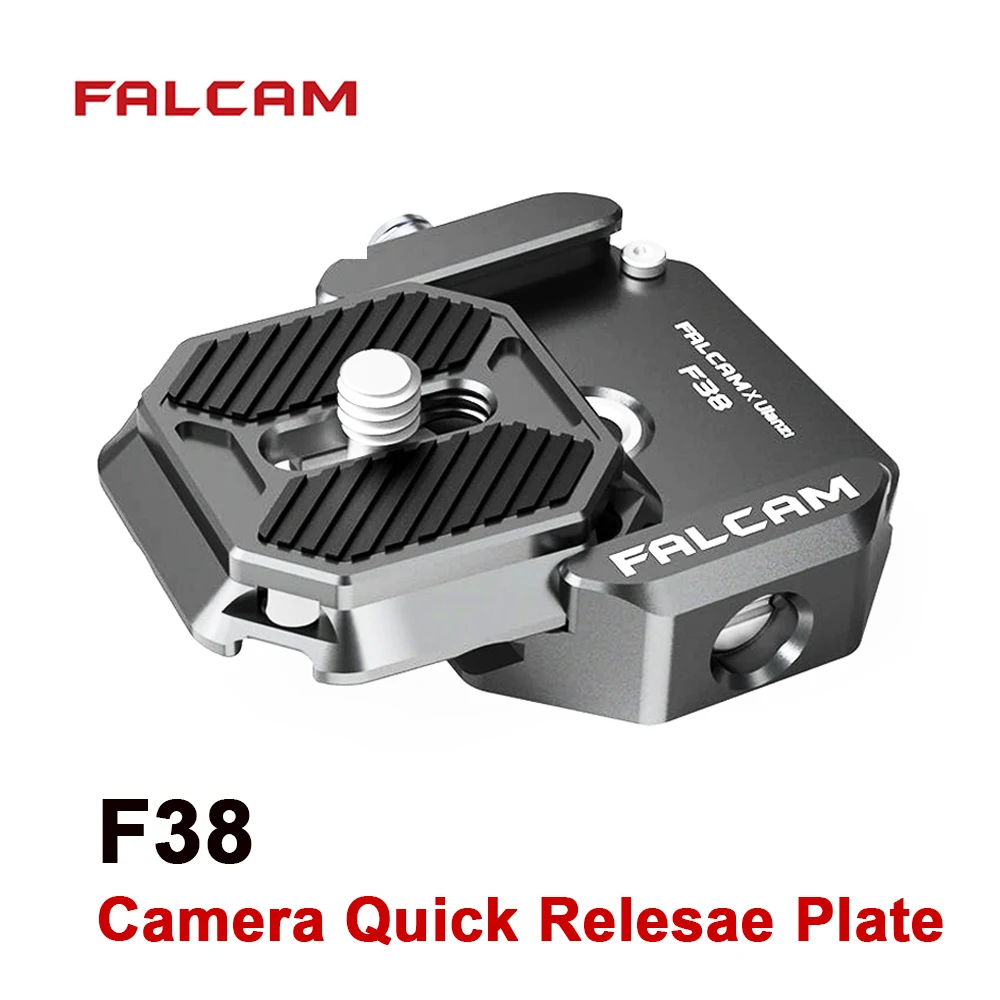 

FALCAM F38 DSLR Camera Quick Relesae Plate Kit Arca Swiss Quick Switch Clamp Single Button Release Tripod Slider Mount Adapter