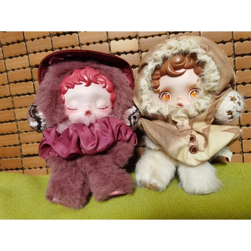 

Original Skullpanda Light Weaving Limited Edition Plush Woven Pendant xmas Hidden Blind Box Collectible Trendy Toy Skullpanda