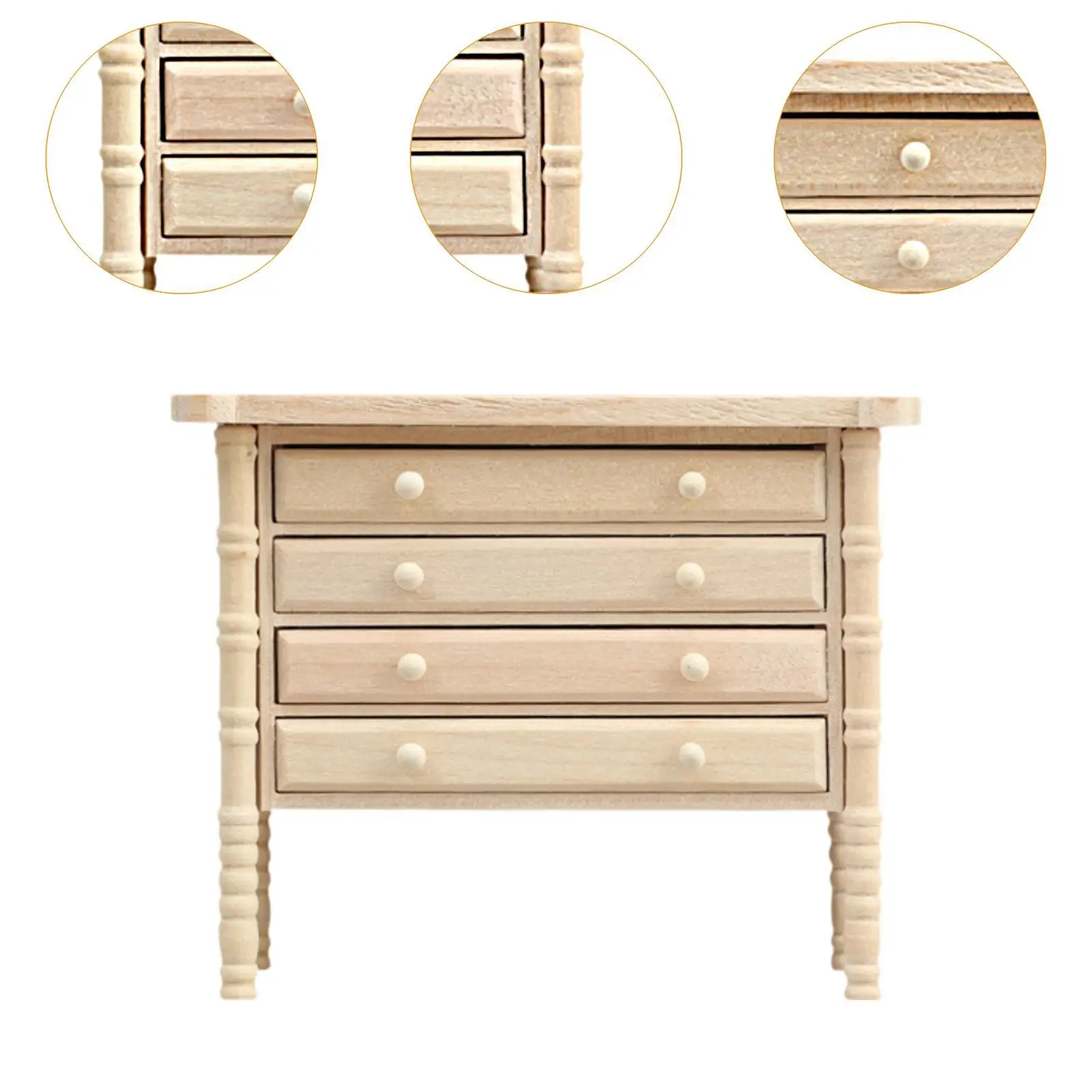 1/12 مقياس دمية خزانة دمية الجدول دمية الملحقات دمية