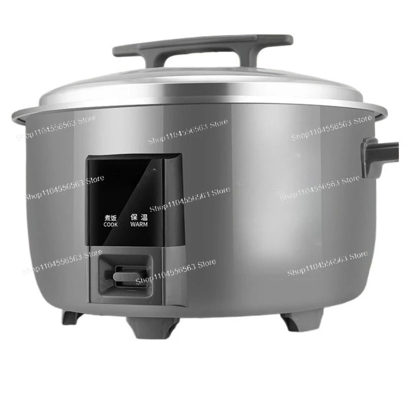   Olla de arroz comercial, olla antiadherente de gran capacidad, vaporizador eléctrico de 20 tazas para hotel y cantimplora para sitio de construcción y uso doméstico