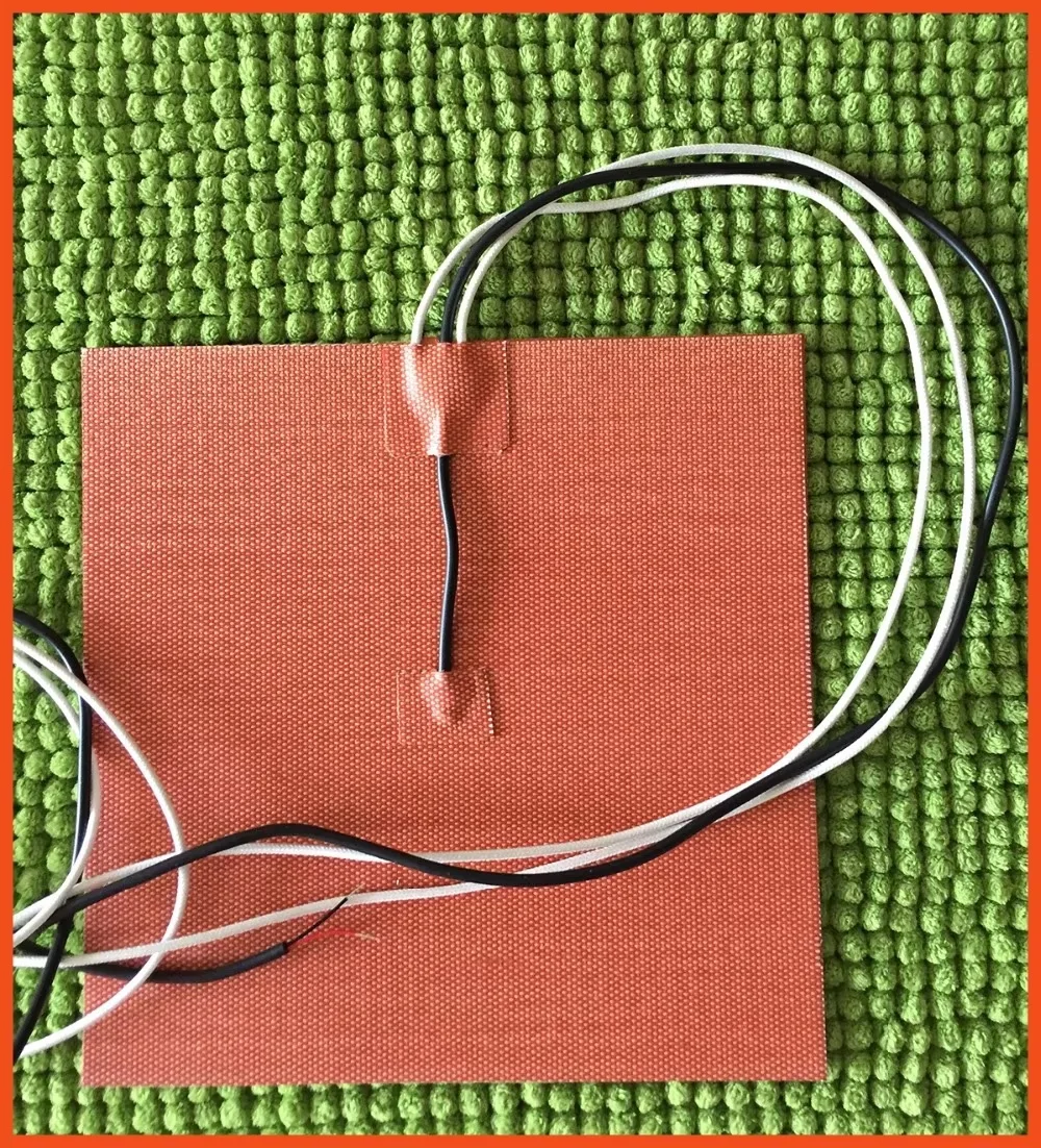 

Silicone Heater Pad 210*250 200w 24v adhesive +ntc 100K, flexible heater 3D Printer Heatbed,Industrial Heater Welcome Design