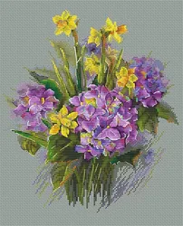 M200207 Homefun Cross Stitch Kits Package Greeting Needlework Counted  Kits New Style Joy Sunday Kits Embroidery Cross-stitch