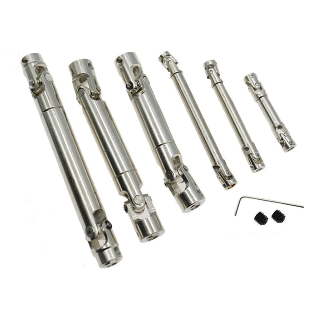 1pcs 2mm 3mm 4mm 5mm M2 M4 Metal Drive Shaft CVD Driveshaft For 1/8 1/10 1/12 1/16 RC Car Axial SCX10 TRAXXAS TRX4 D90